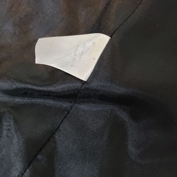 Pendleton Jacket‎ Womens 6 Black Sport Coat Blazer Suit Jacket One Button Wool - Picture 10 of 13